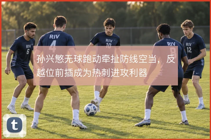 孙兴慜无球跑动牵扯防线空当，反越位前插成为热刺进攻利器
